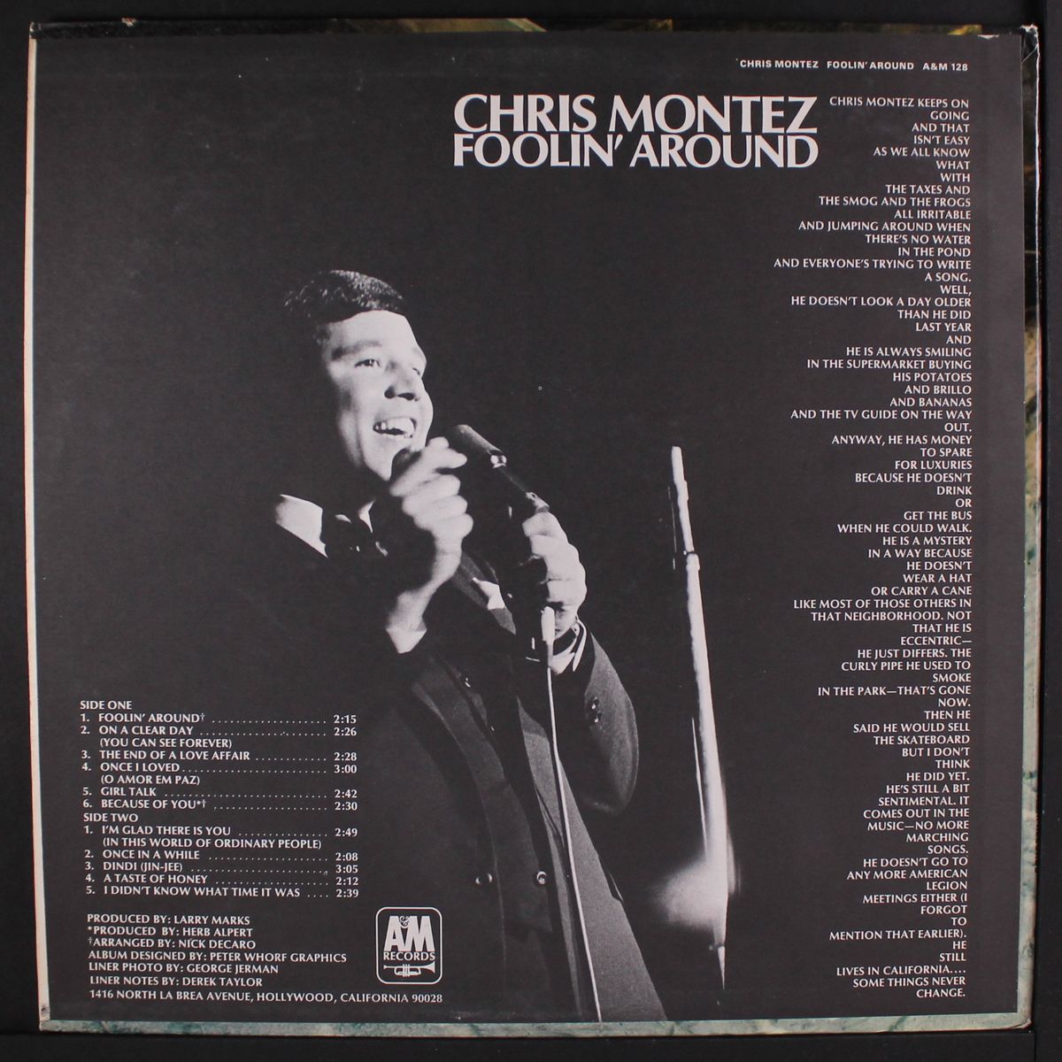 foolin' around by CHRIS MONTEZ