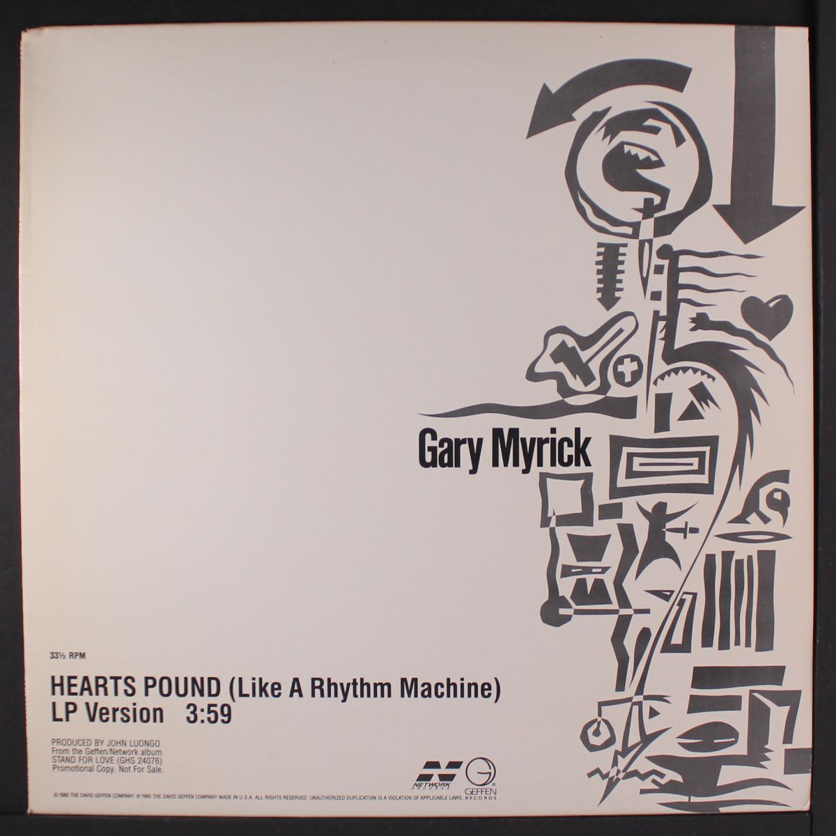 hearts pound (like a rhythm machine / same) by GARY MYRICK