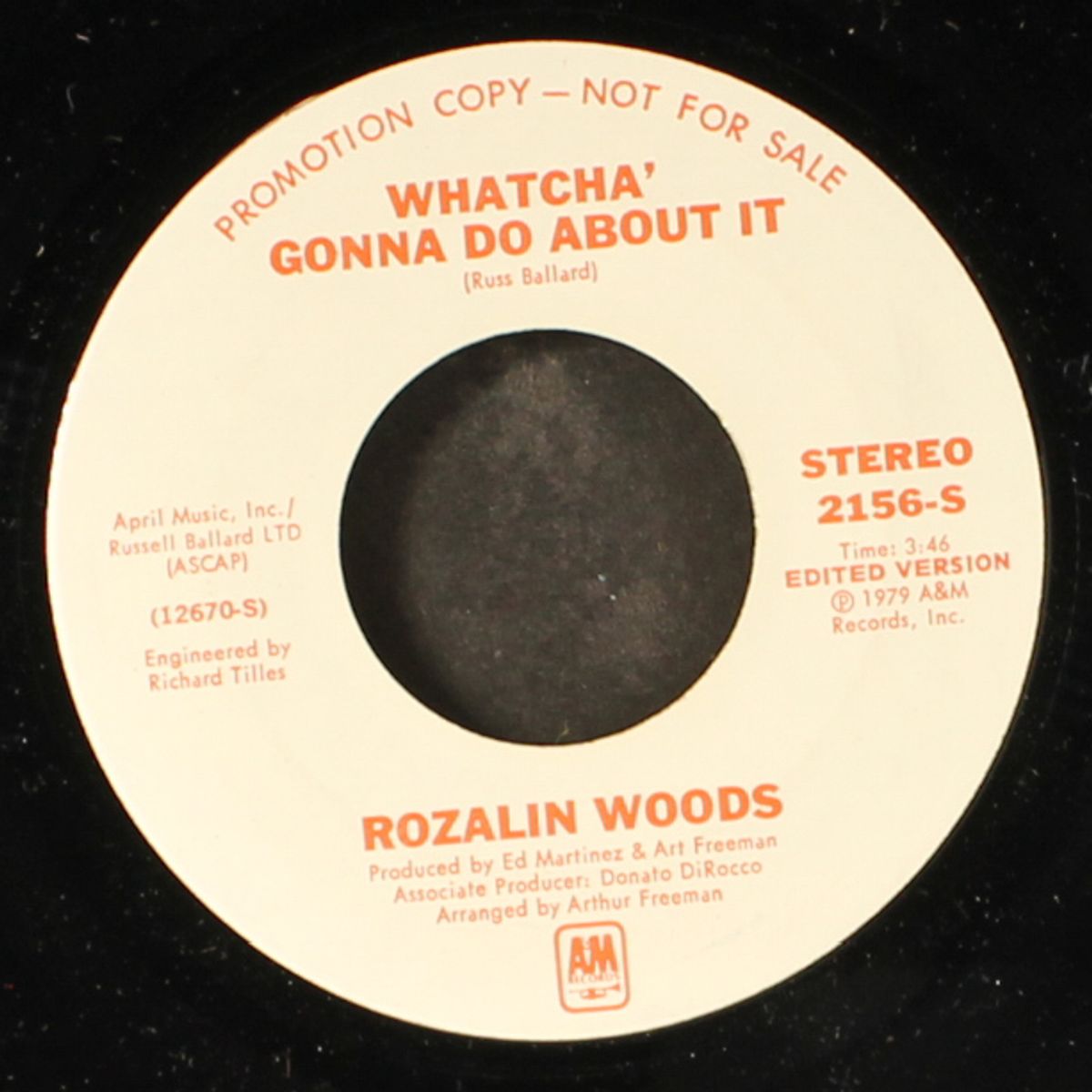 whatcha' gonna do about it / mono by ROZALIN WOODS