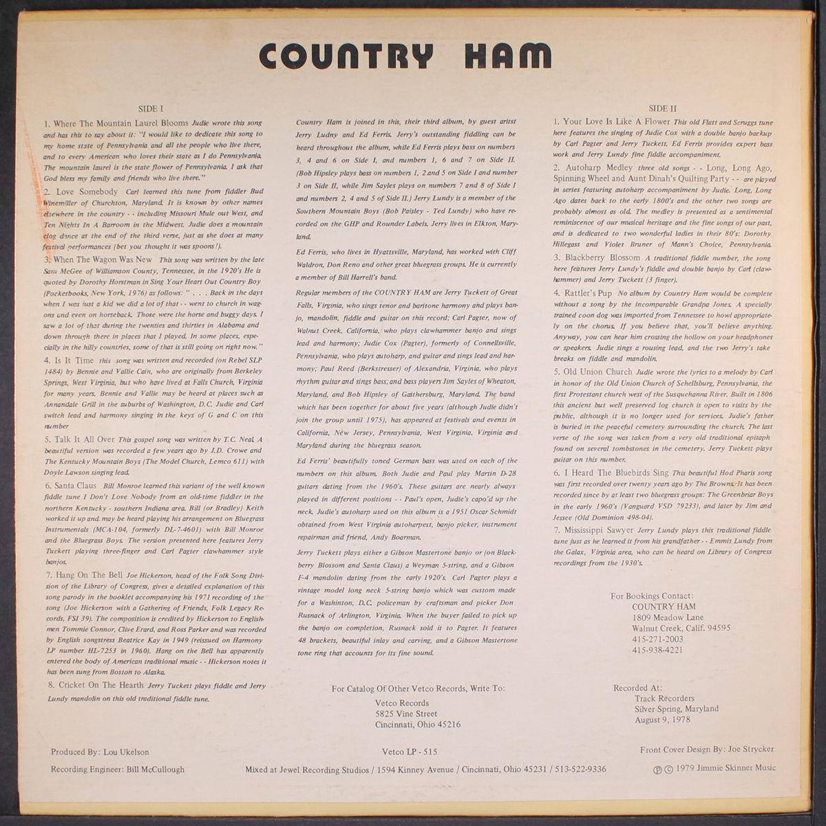 where the mountain laurel blooms by COUNTRY HAM