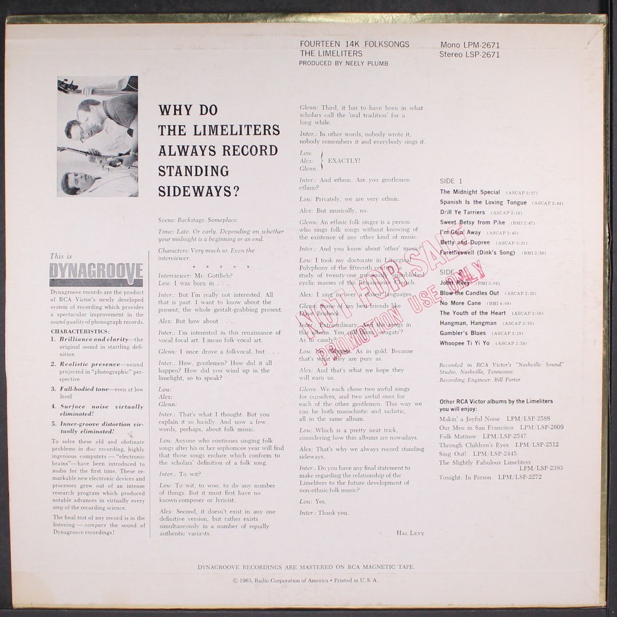 fourteen 14k folk songs by LIMELITERS