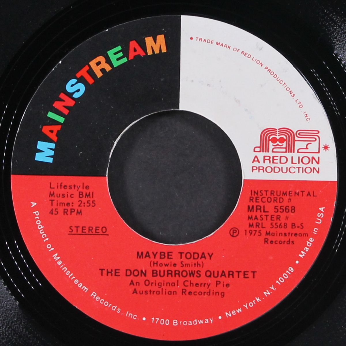 sweet emma / maybe today by DON BURROWS