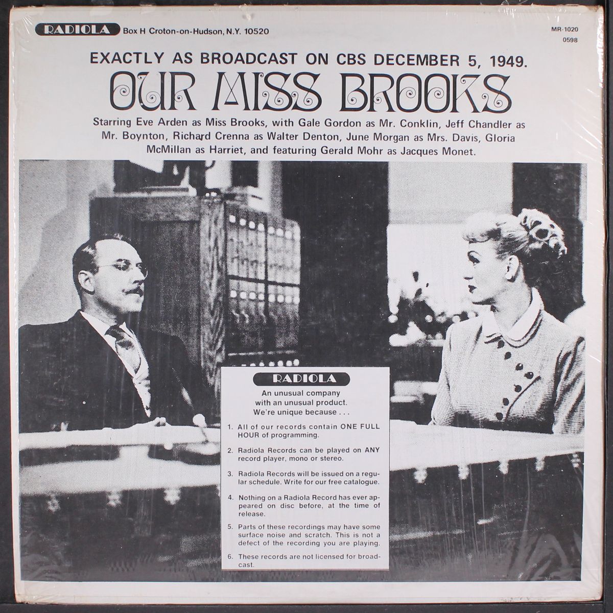 the great gildersleeve / our miss brooks by ORIGINAL RADIO BROADCAST