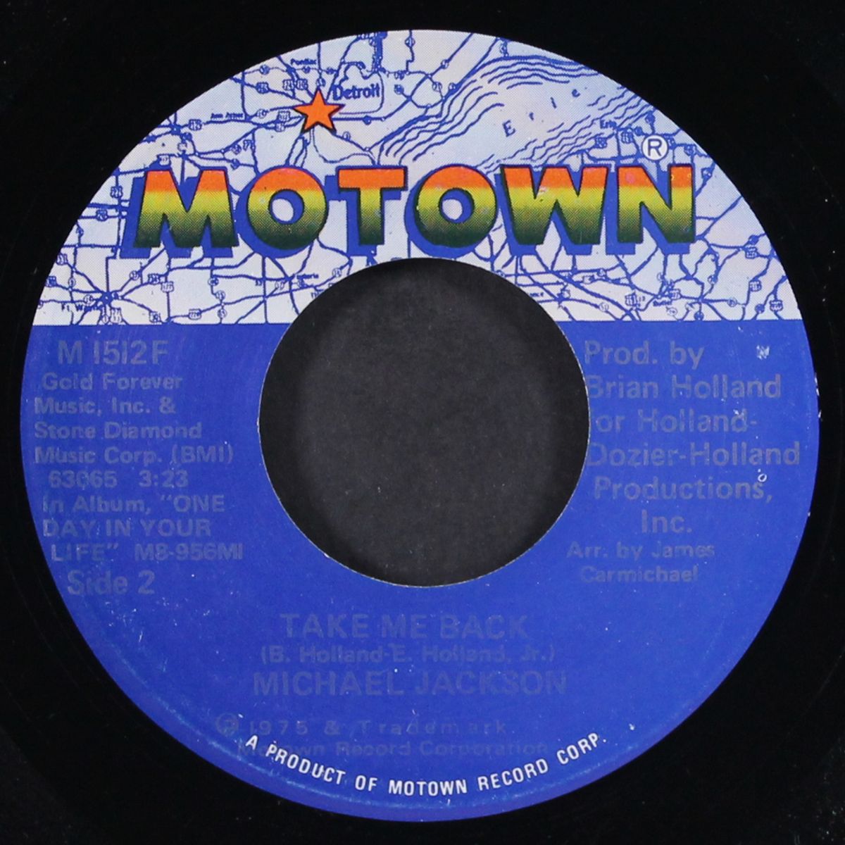 one day in your life / take me back by MICHAEL JACKSON