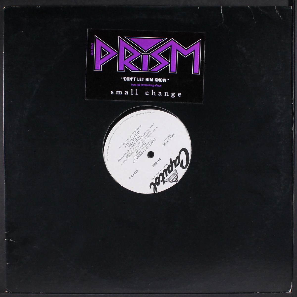 don't let him know / same by PRISM
