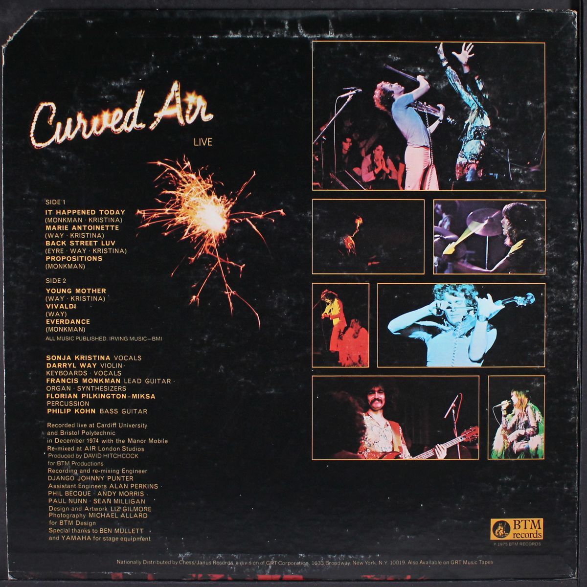 live by CURVED AIR
