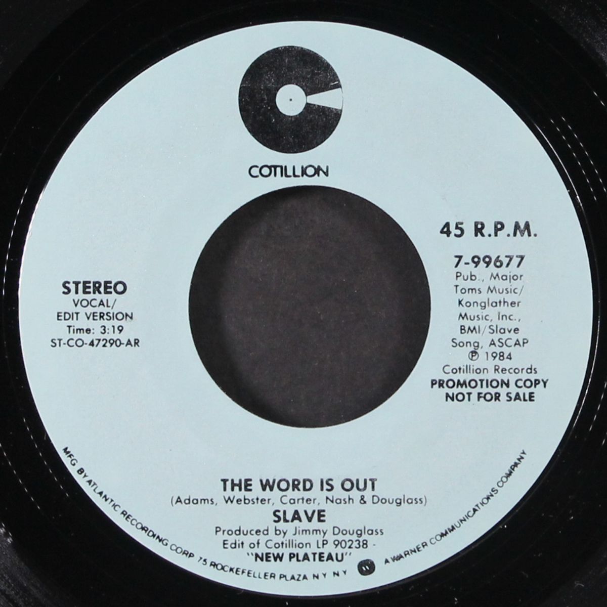 the word is out / same by SLAVE