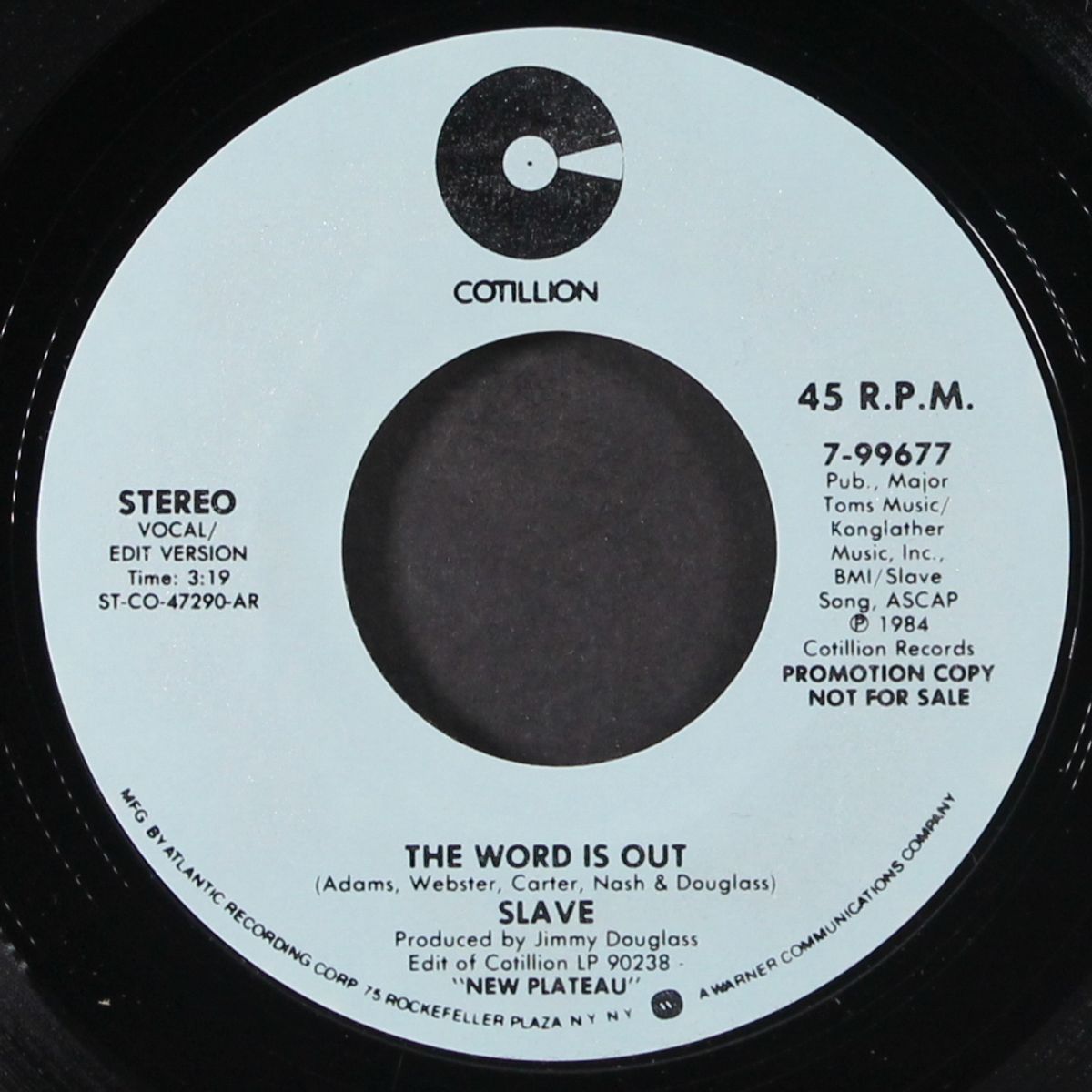 the word is out / same by SLAVE