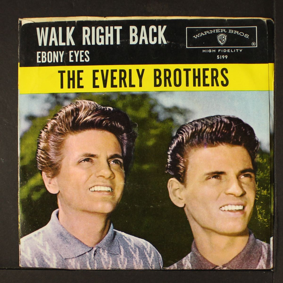 ebony eyes / walk right back by EVERLY BROTHERS
