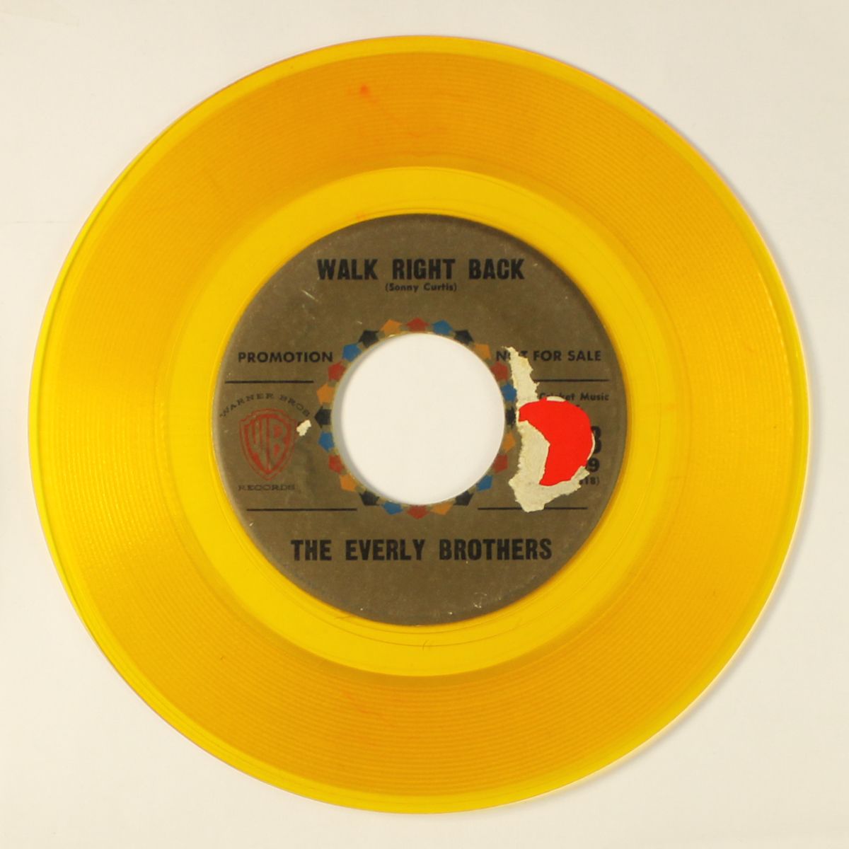 ebony eyes / walk right back by EVERLY BROTHERS
