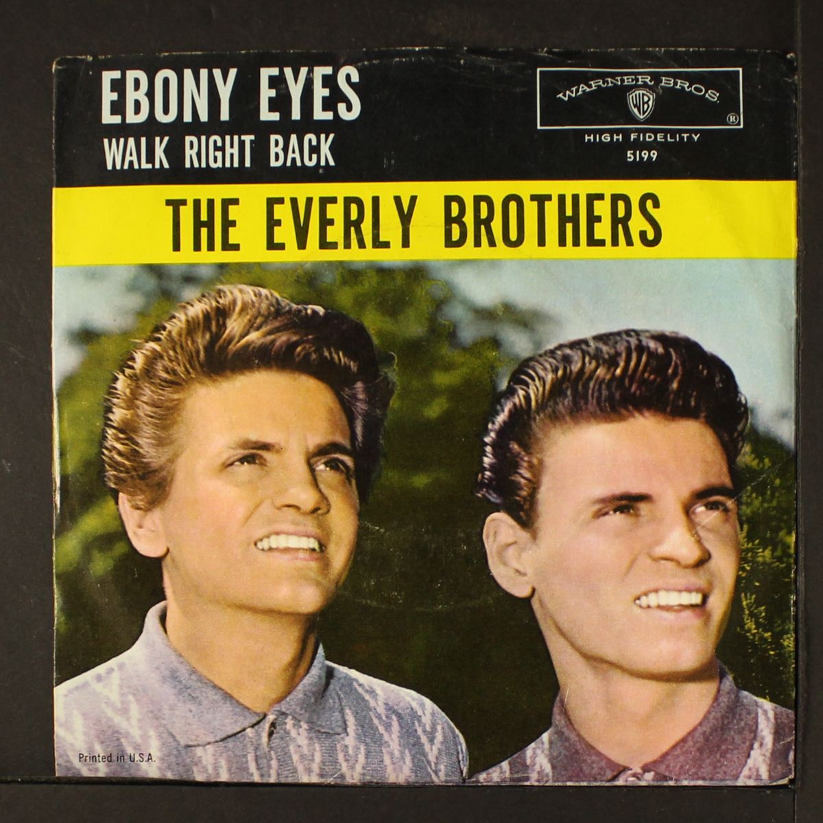 ebony eyes / walk right back by EVERLY BROTHERS
