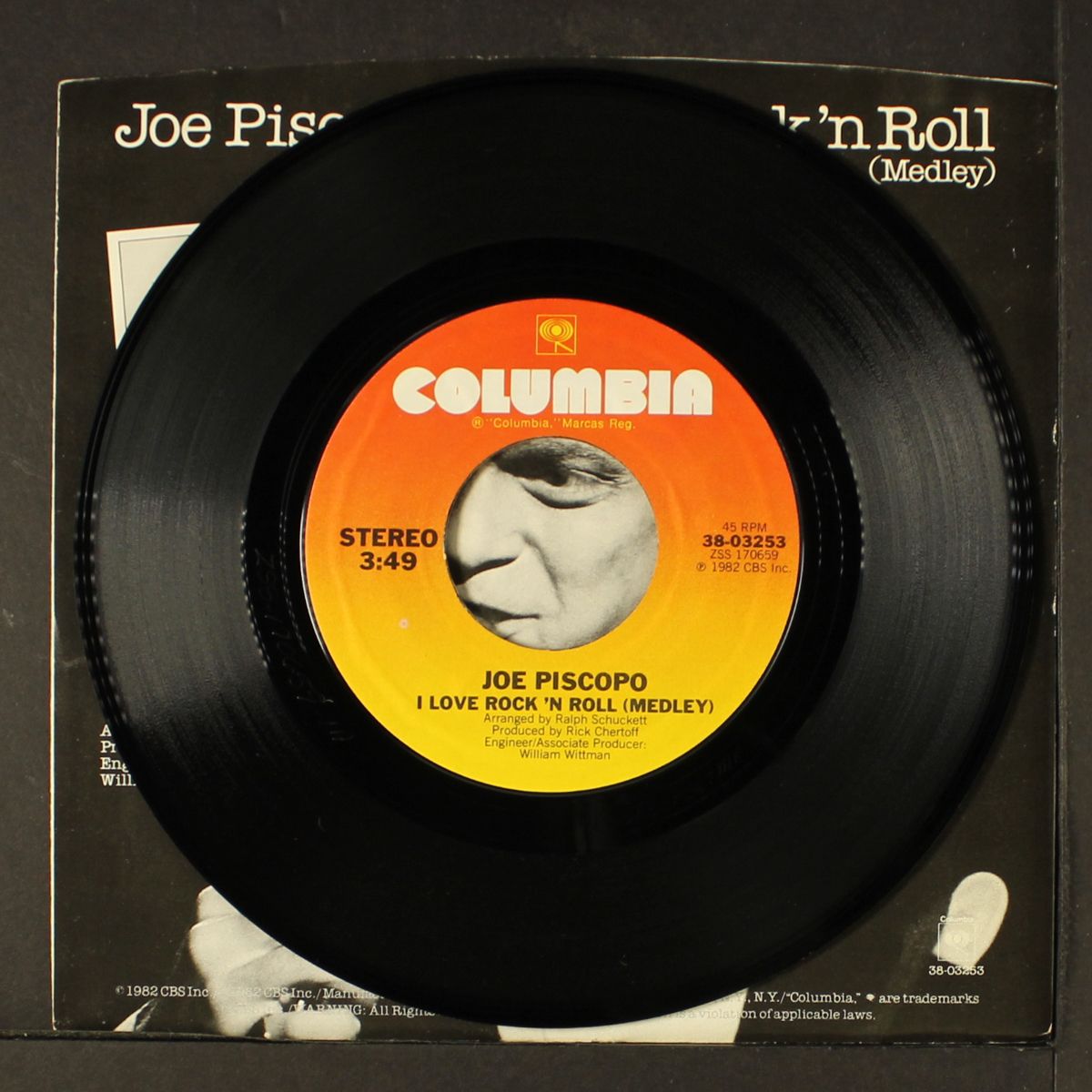 i love rock 'n roll by JOE PISCOPO