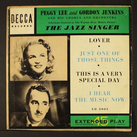 PEGGY LEE & GORDON JENKINS