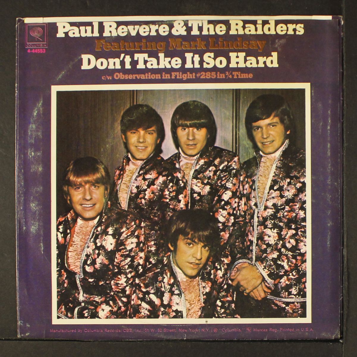 don't take it so hard by PAUL REVERE & RAIDERS