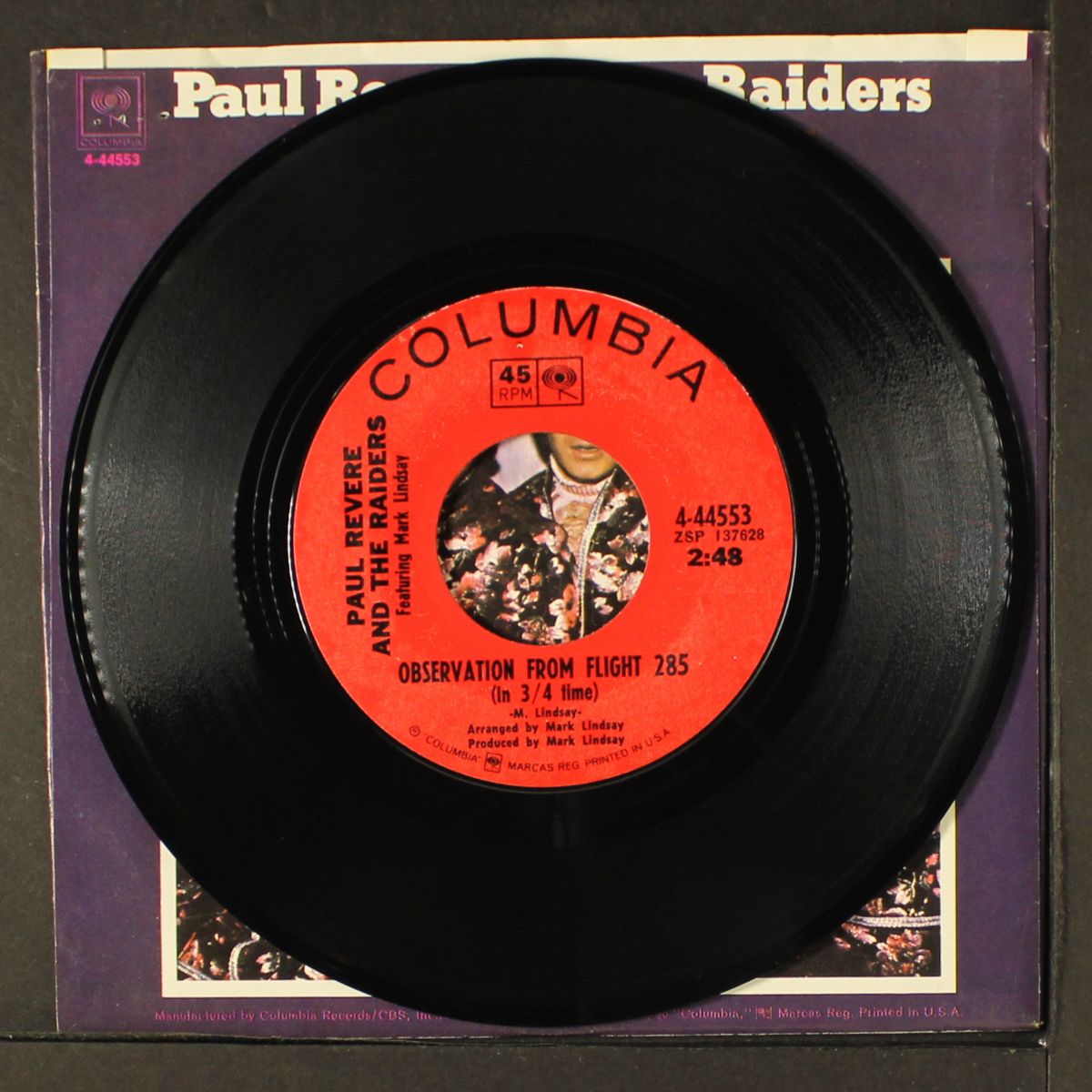don't take it so hard / observation from flight 285 (in 3/4 time ) by PAUL REVERE & RAIDERS