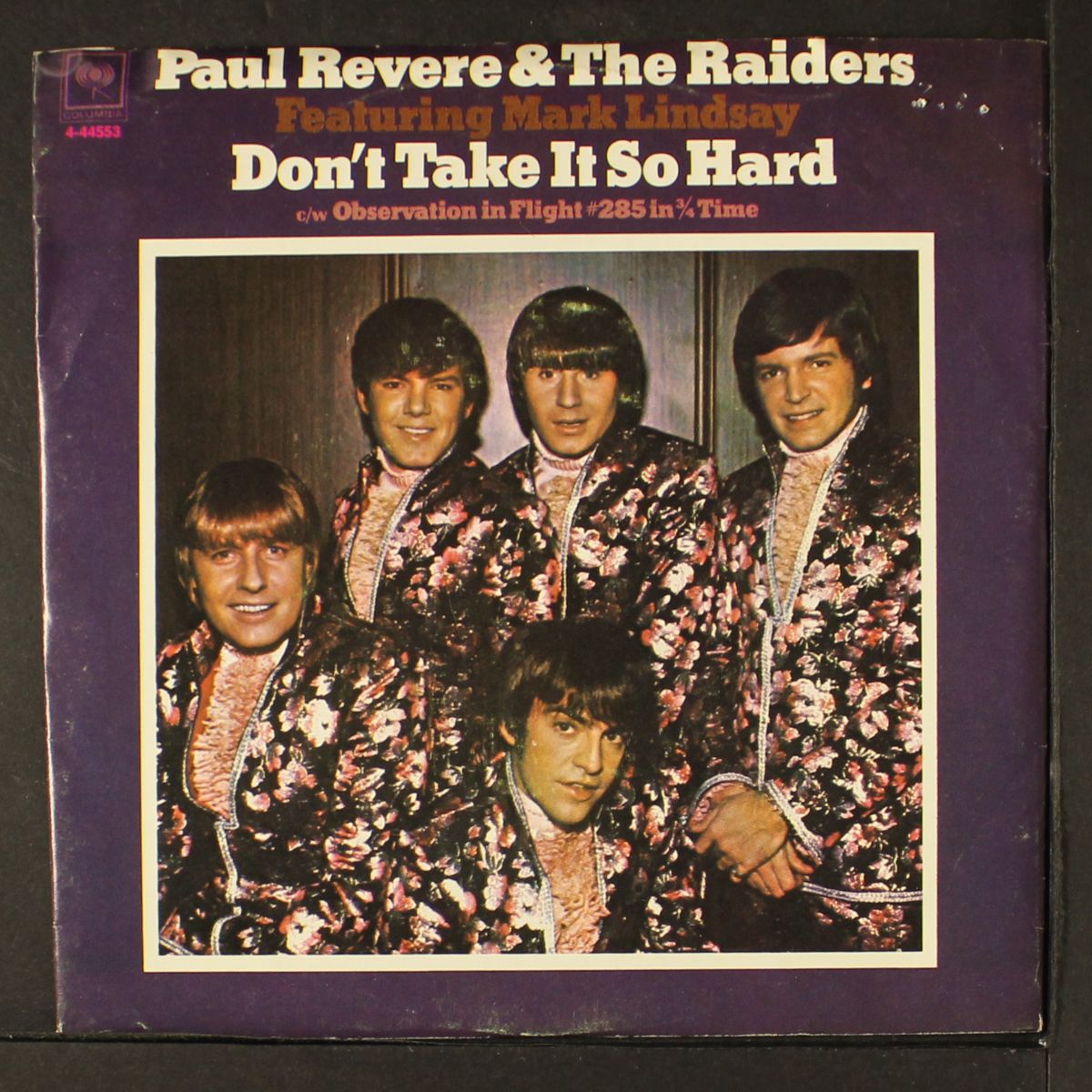 don't take it so hard / observation from flight 285 (in 3/4 time ) by PAUL REVERE & RAIDERS
