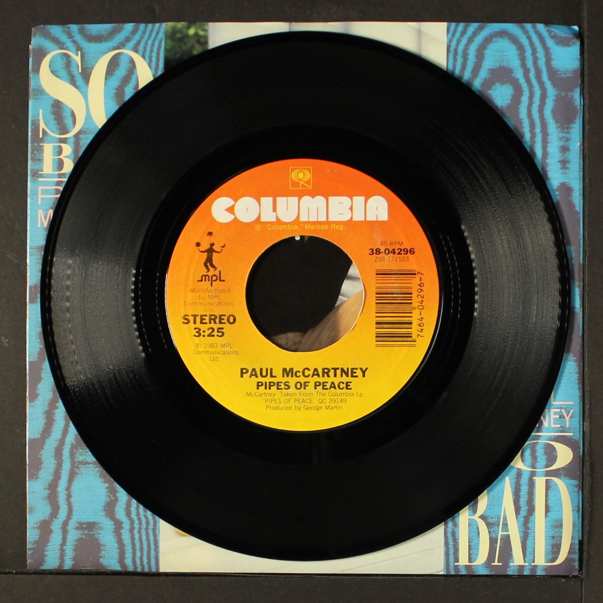 so bad / pipes of peace by PAUL MCCARTNEY