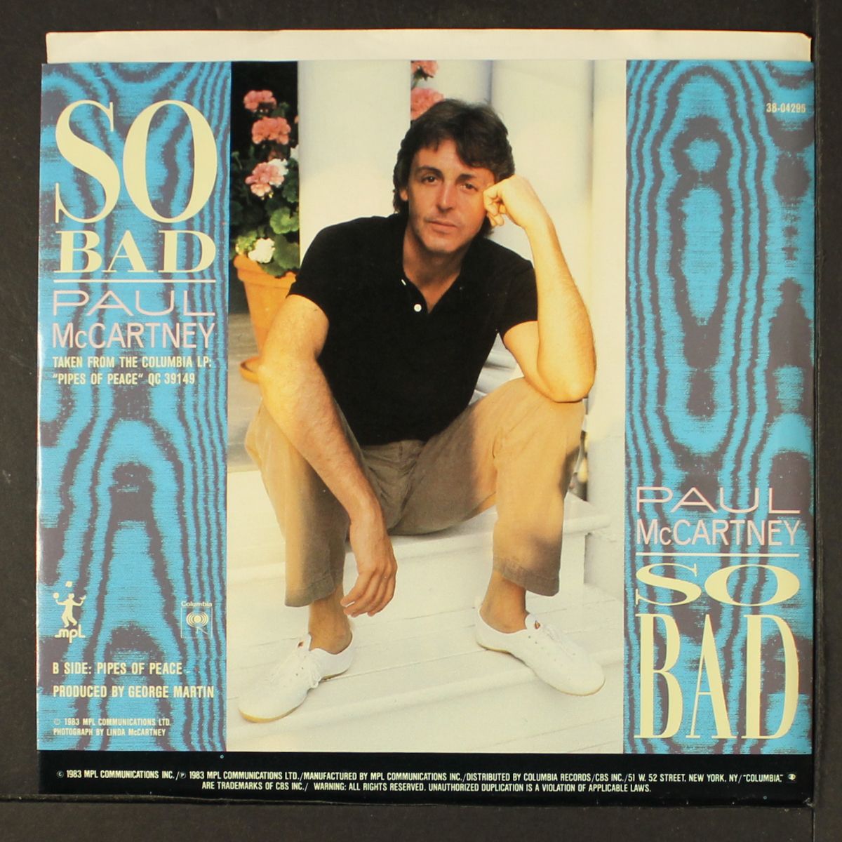 so bad / pipes of peace by PAUL MCCARTNEY