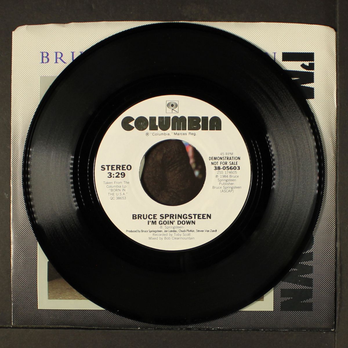 i'm going down / same by BRUCE SPRINGSTEEN