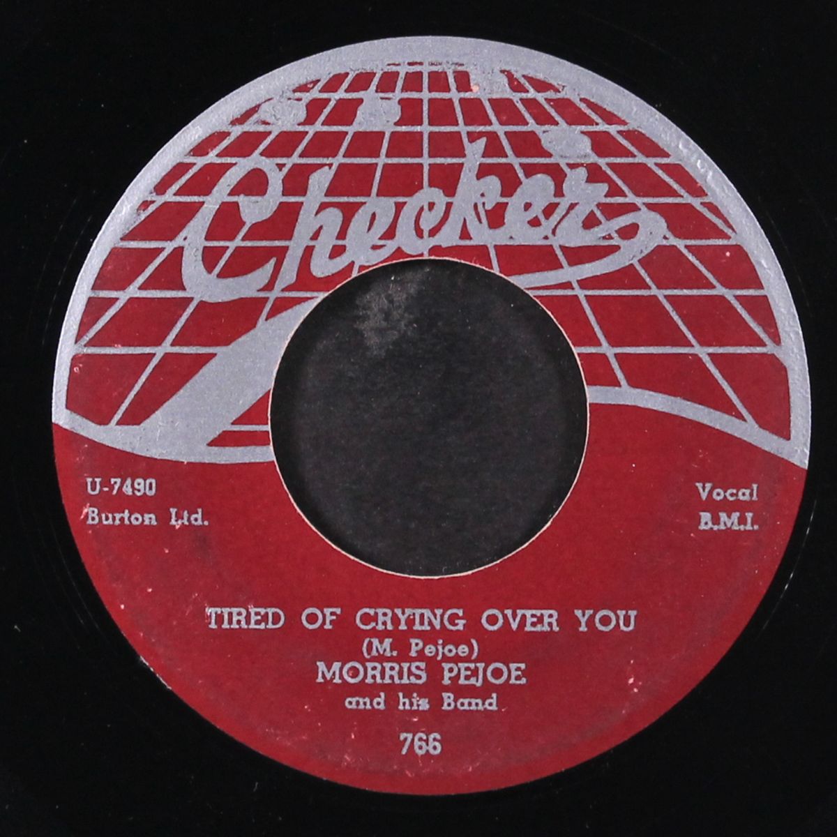 tired of crying over you / gonna buy me a telephone by MORRIS PEJOE