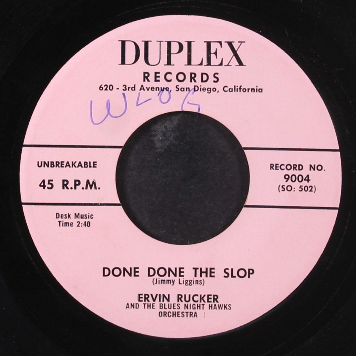 searching for love / done done the slop by ERVIN RUCKER
