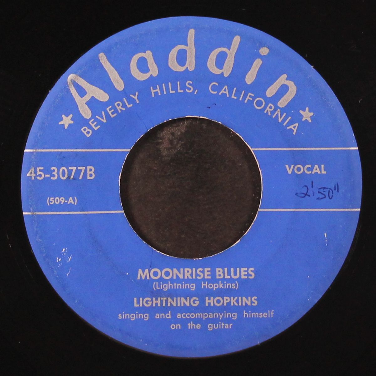 honey, honey blues / moonrise blues by LIGHTNING HOPKINS