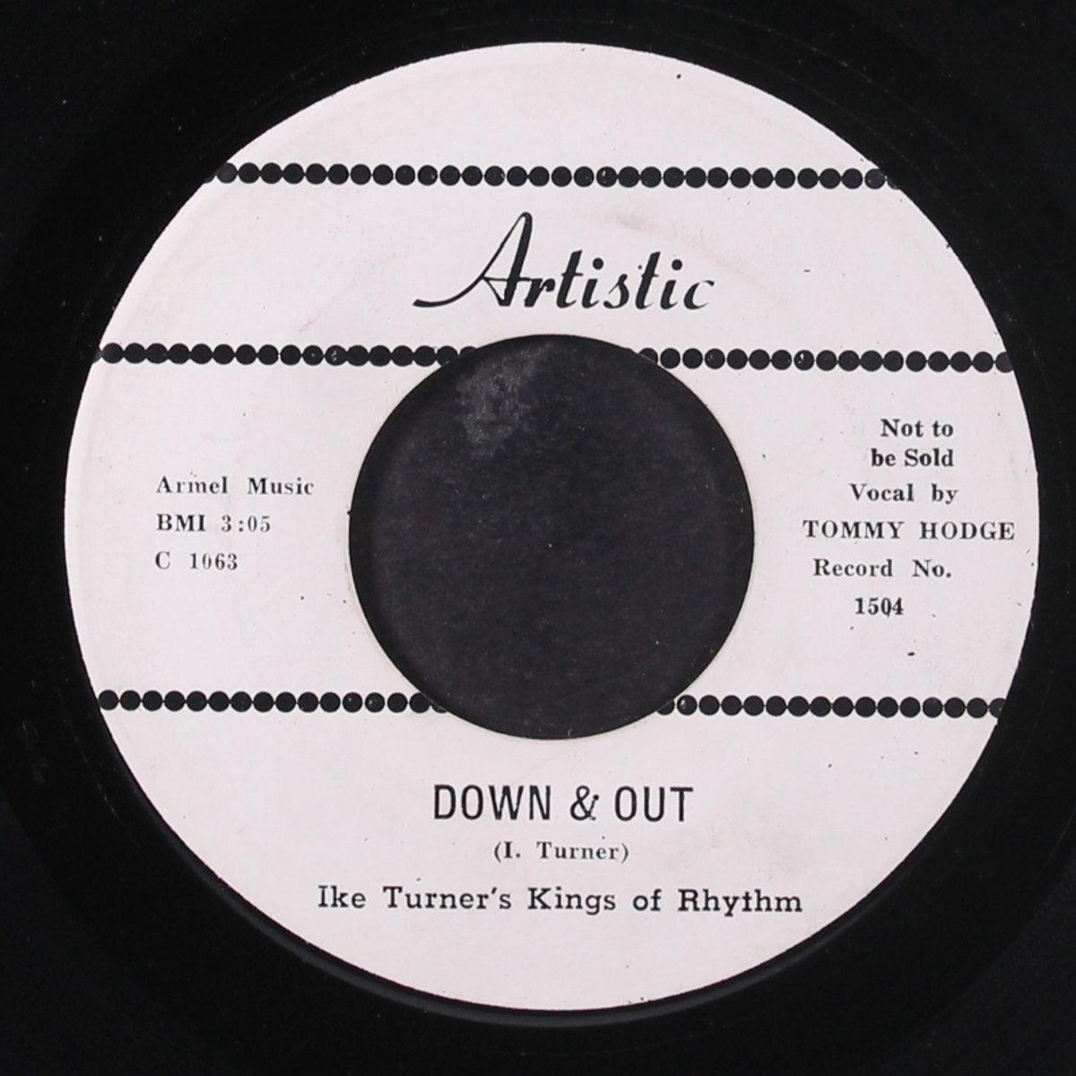 you don't love me / down & out by IKE TURNER & KINGS OF RHYTHM