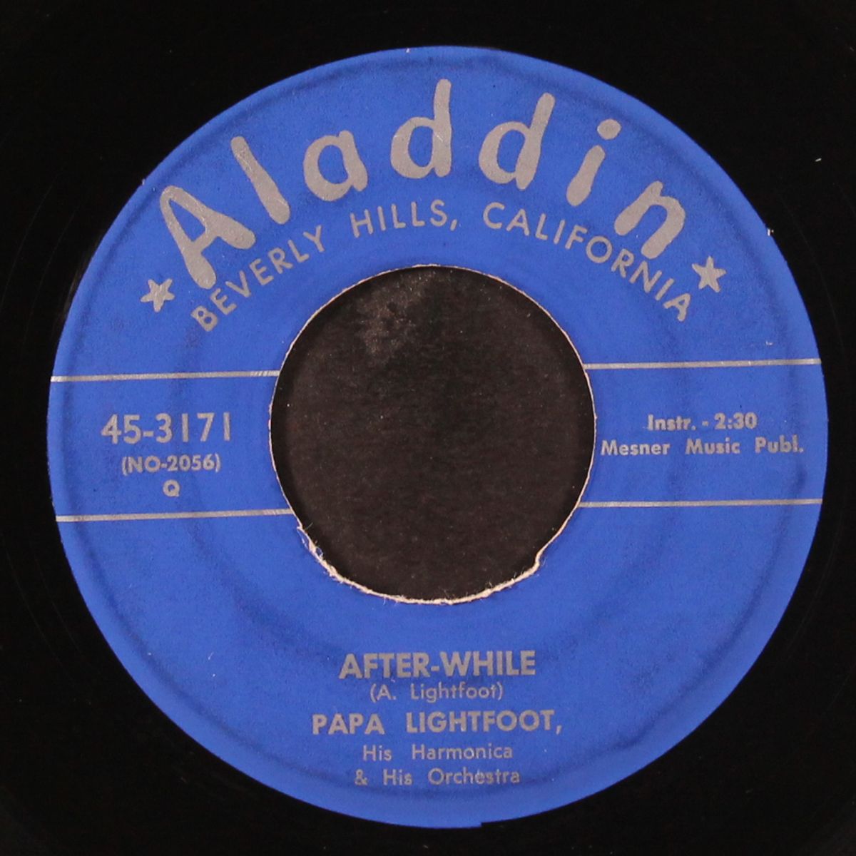p.l. blues / after awhile by PAPA LIGHTFOOT