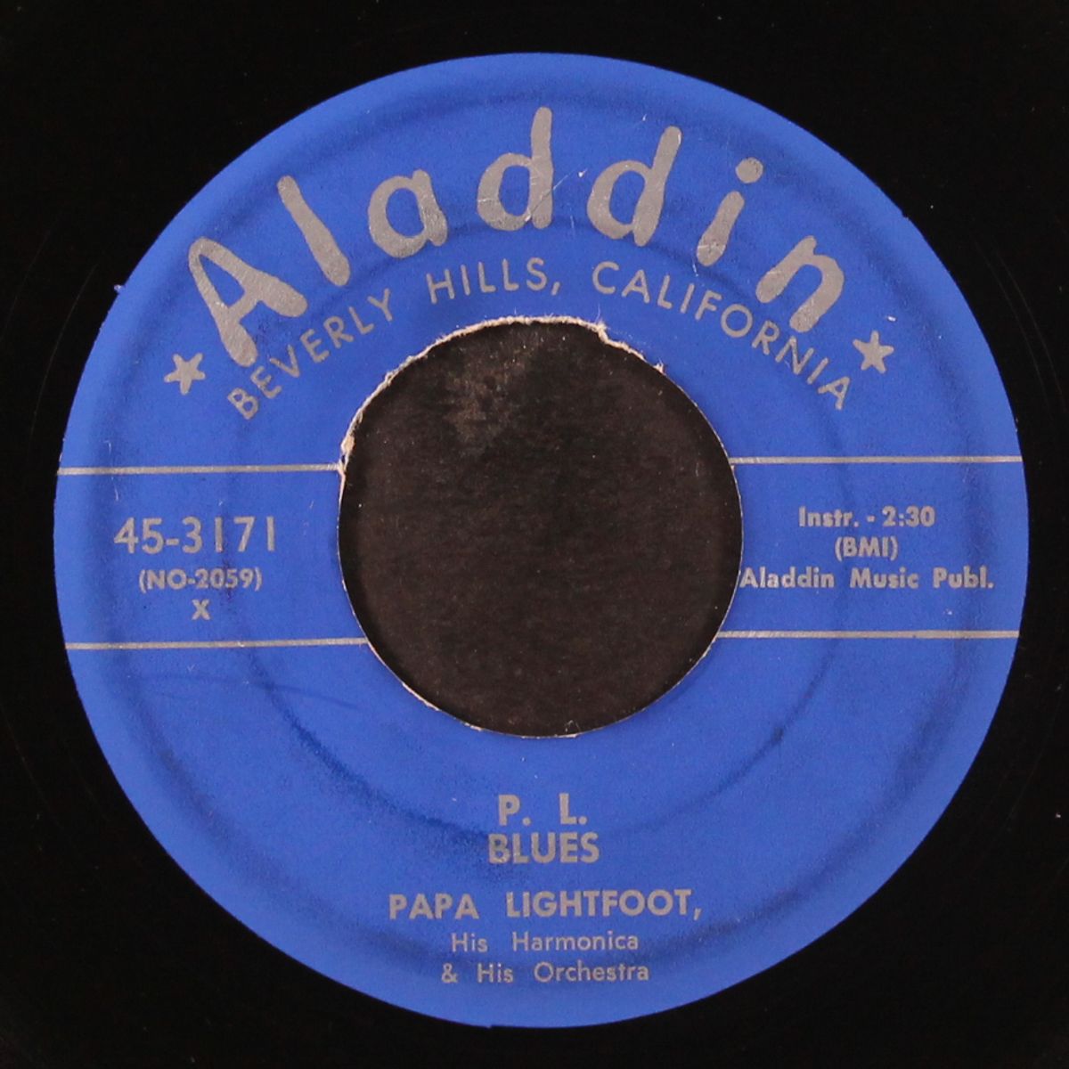 p.l. blues / after awhile by PAPA LIGHTFOOT