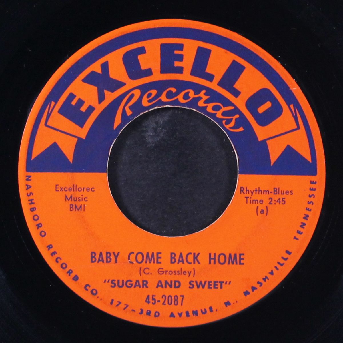baby come back home / i'll be good by SUGAR & SWEET