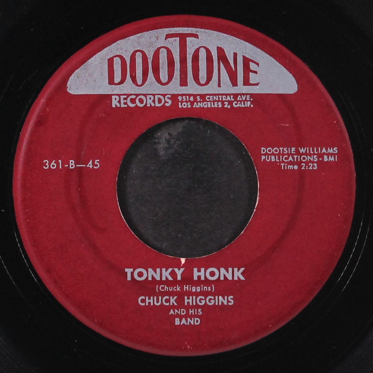 here i'm is / tonky honk by CHUCK HIGGINS