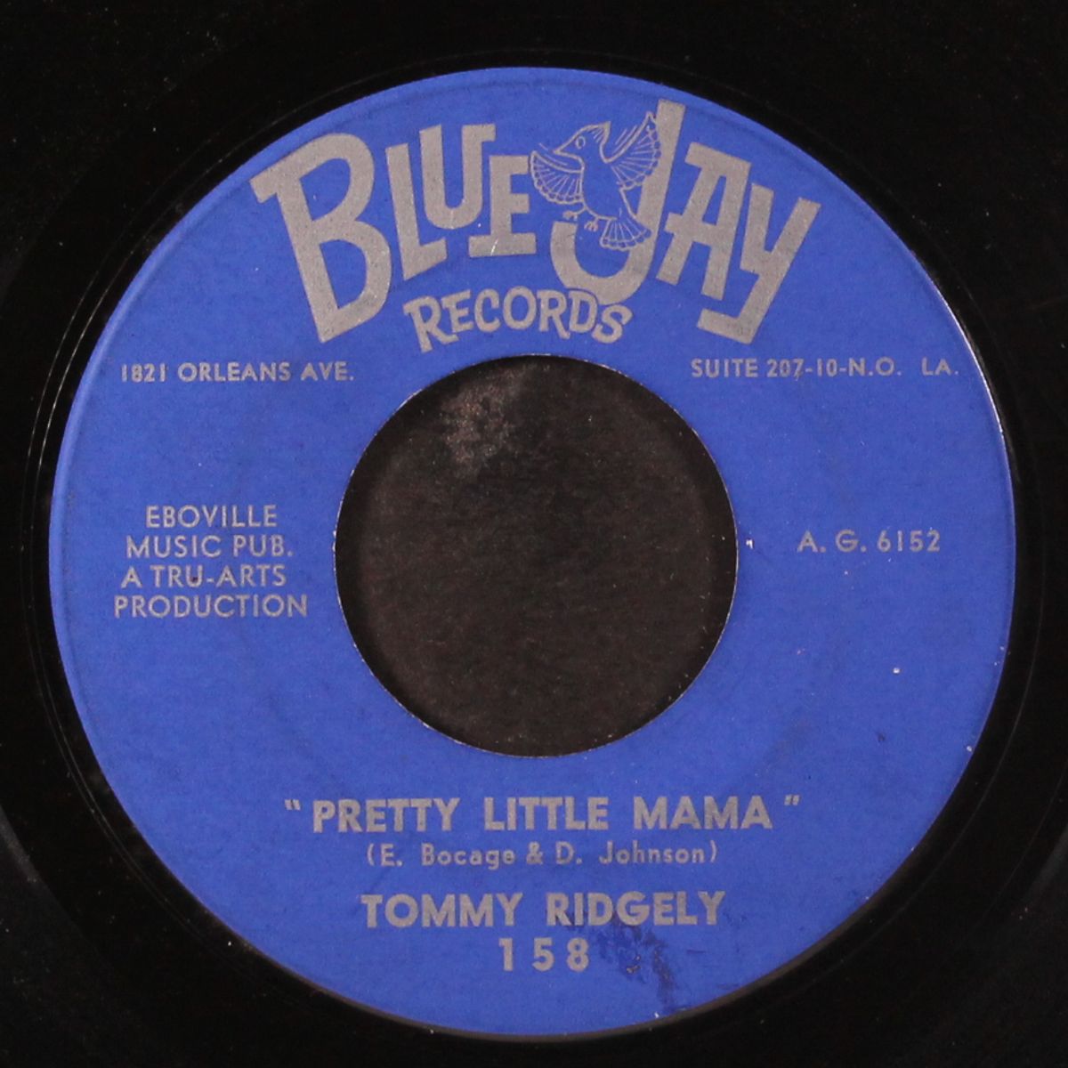 pretty little mama / call on my baby by TOMMY RIDGELY
