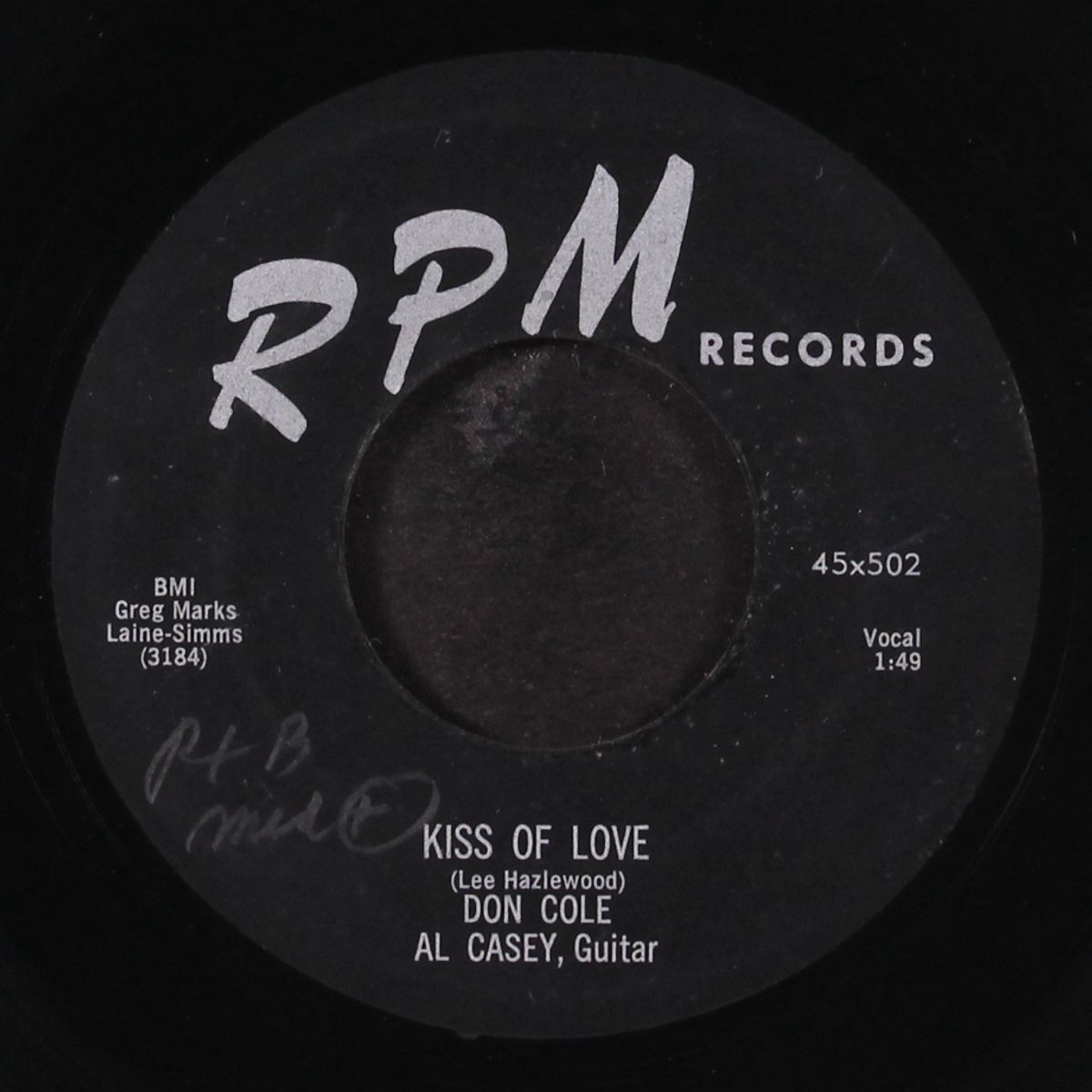 snake eyed mama / kiss of love by DON COLE