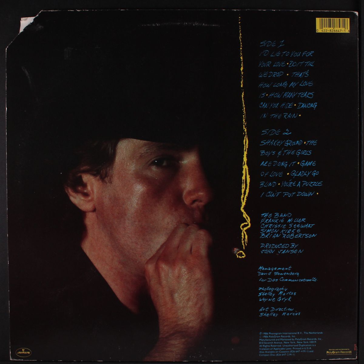 dancing in the rain by FRANKIE MILLER