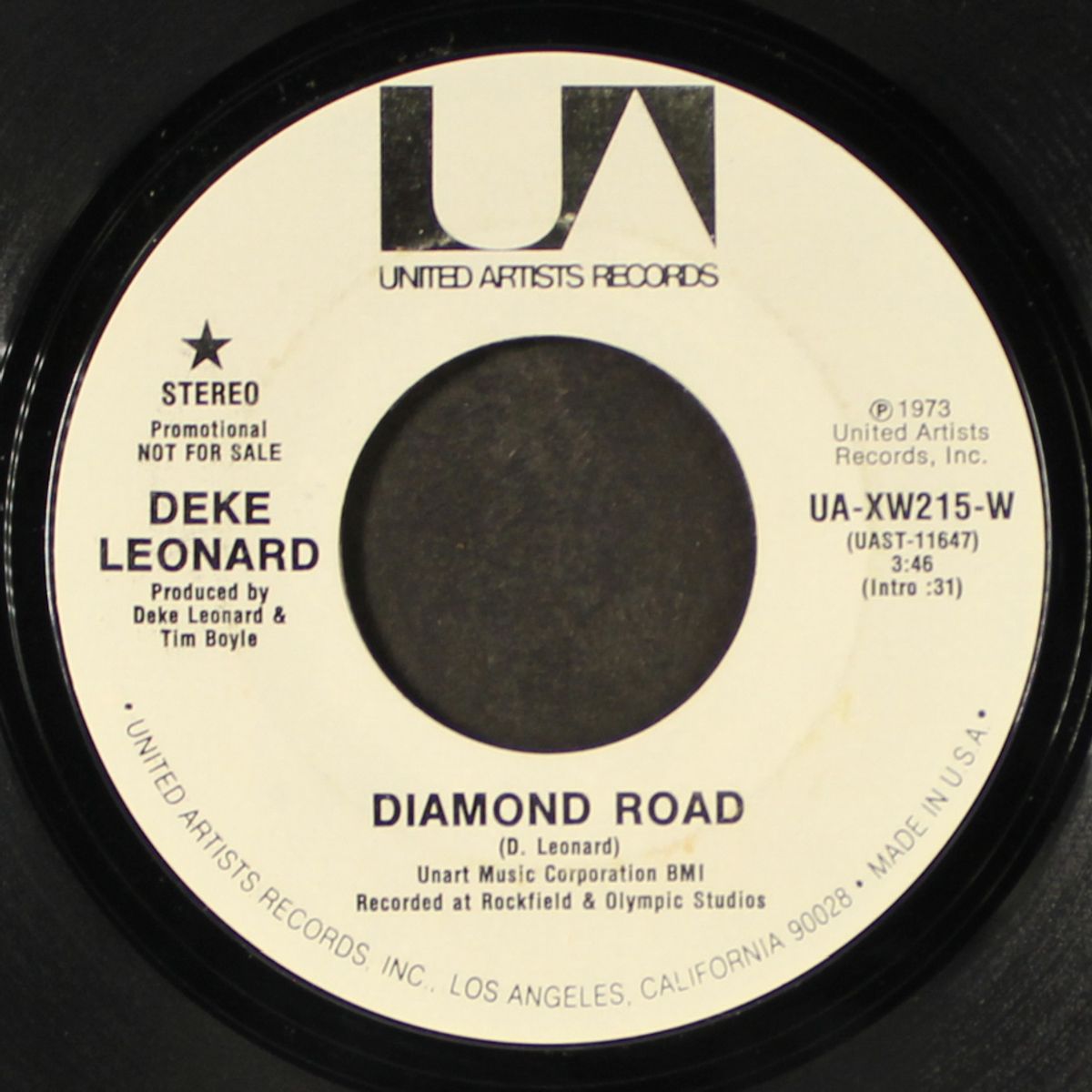 turning in circles / diamond road by DEKE LEONARD