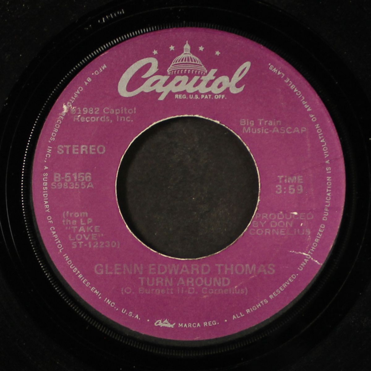 turn around / we got a lot to learn by GLENN EDWARD THOMAS