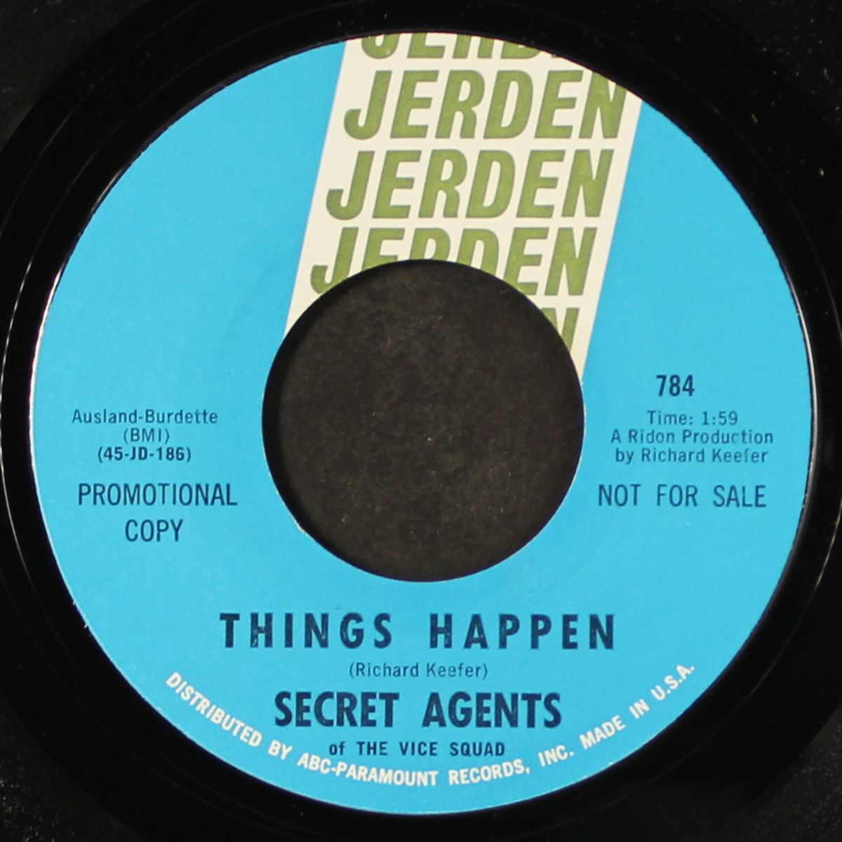 i saw sloopy / things happen by SECRET AGENTS (OF THE VICE SQUAD)