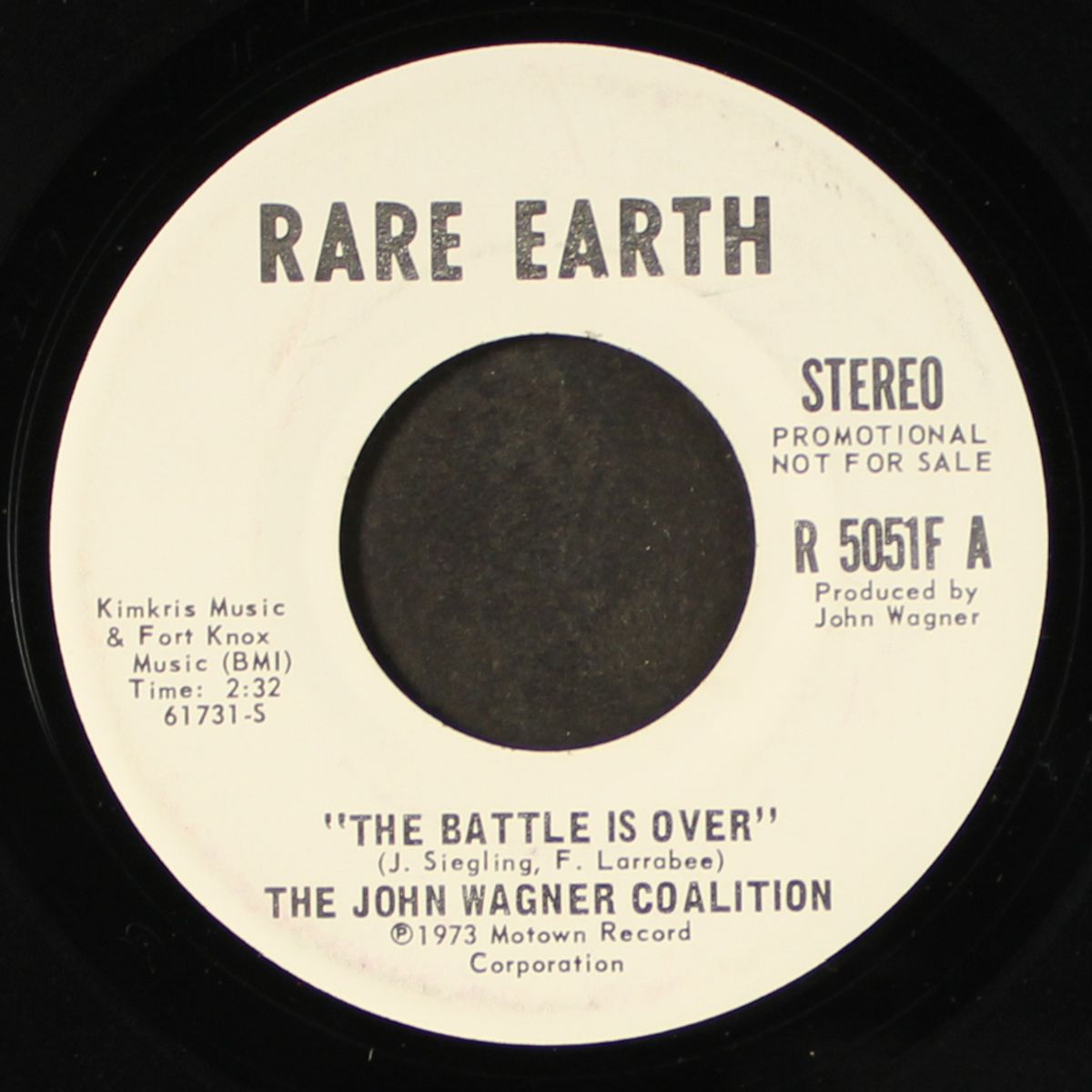 the battle is over / mono by JOHN WAGNER COALITION