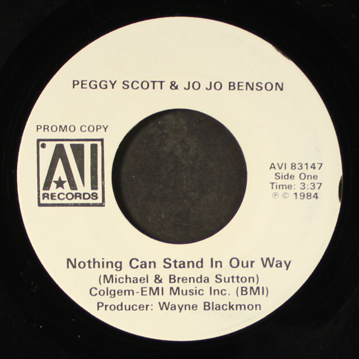 nothing can stand in our way / oh what a feeling by PEGGY SCOTT & JO JO BENSON
