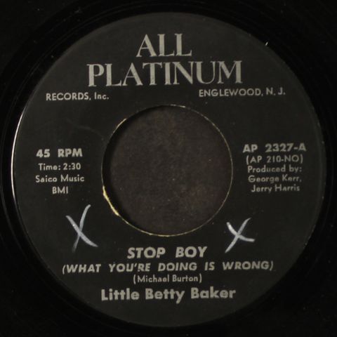LITTLE BETTY BAKER
