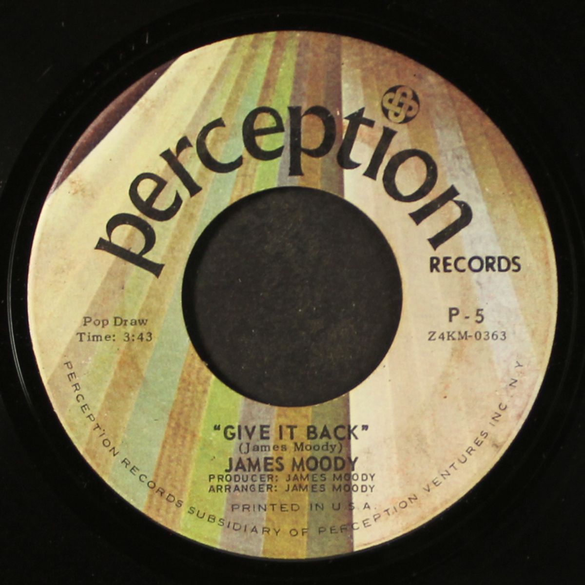 didn't i / give it back by JAMES MOODY