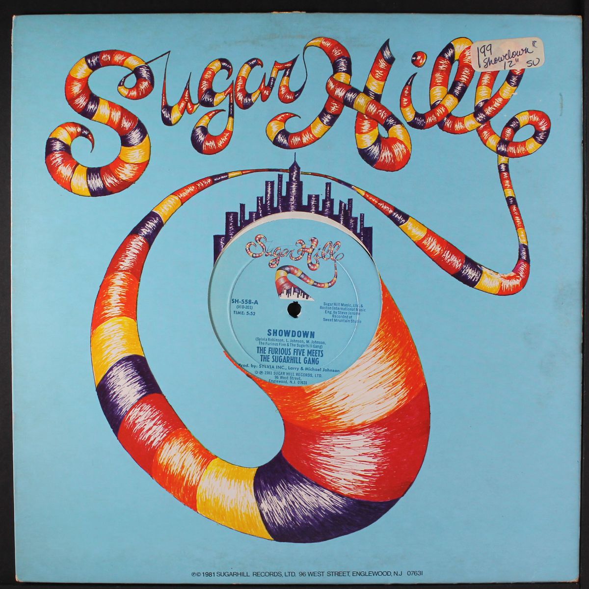 showdown / instrumental by FURIOUS FIVE MEETS SUGARHILL GANG
