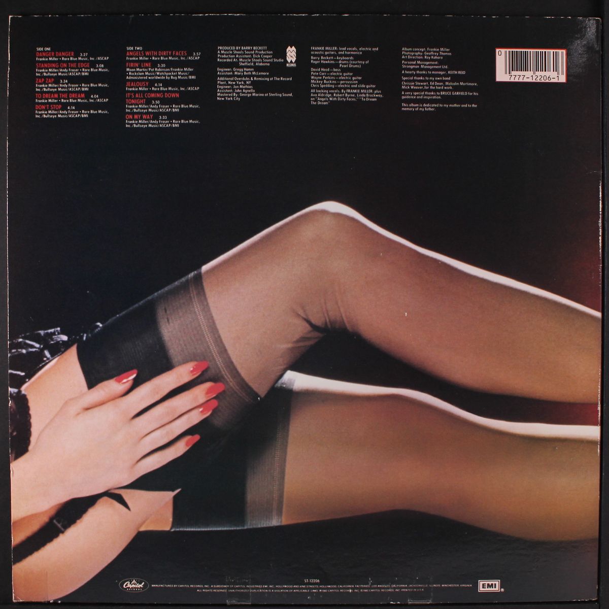 standing on the edge by FRANKIE MILLER