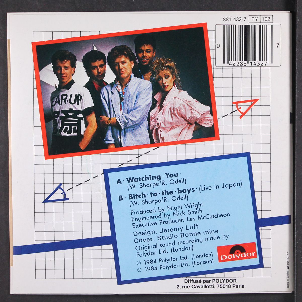 watching you / bitch to the boys by SHAKATAK