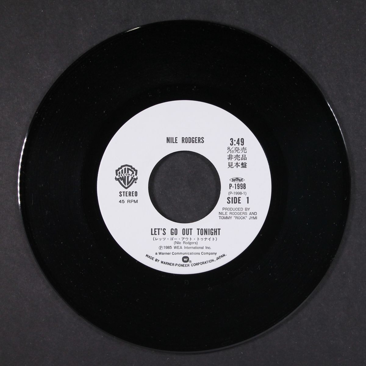 let's go out tonight / doll squad by NILE RODGERS