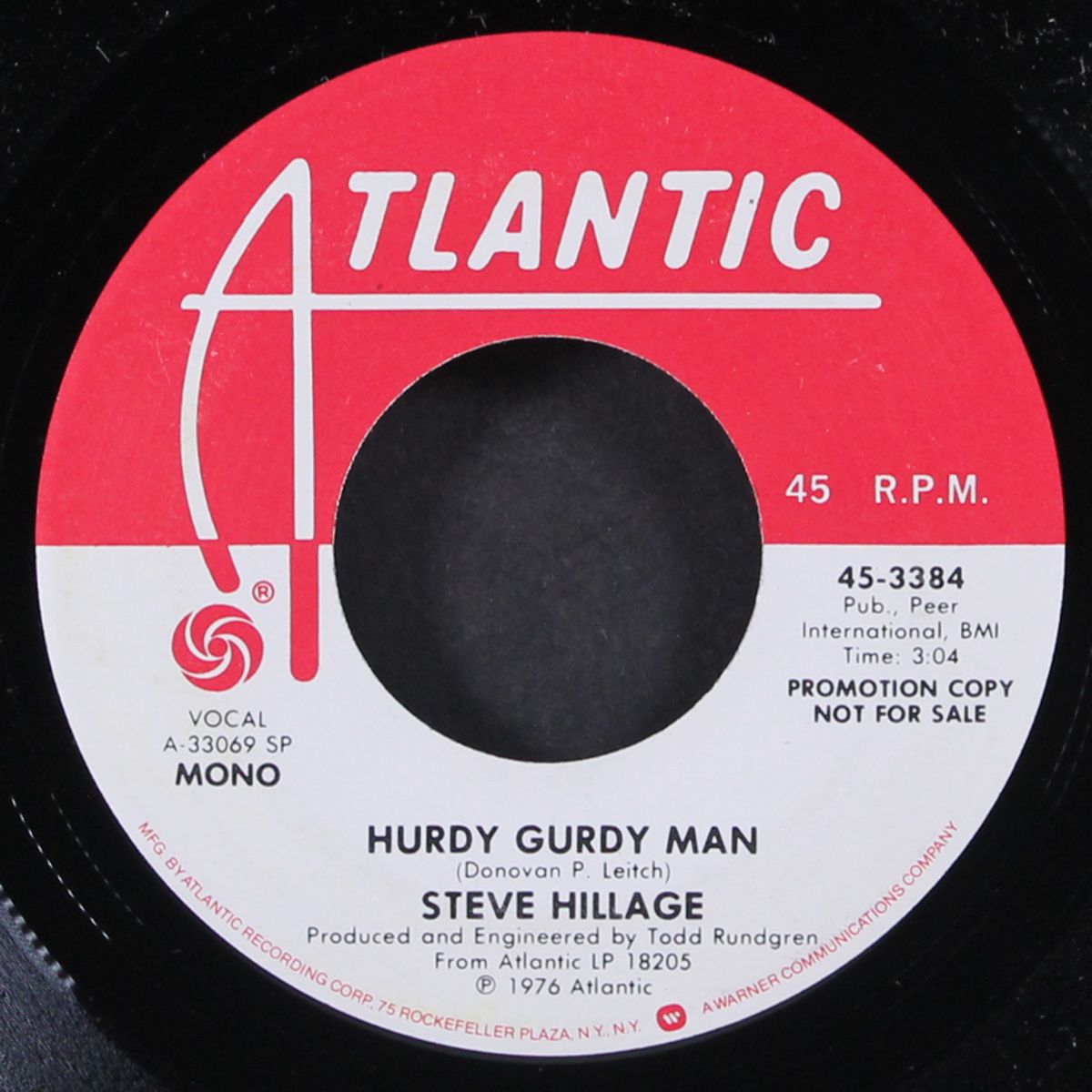 hurdy gurdy man / mono by STEVE HILLAGE