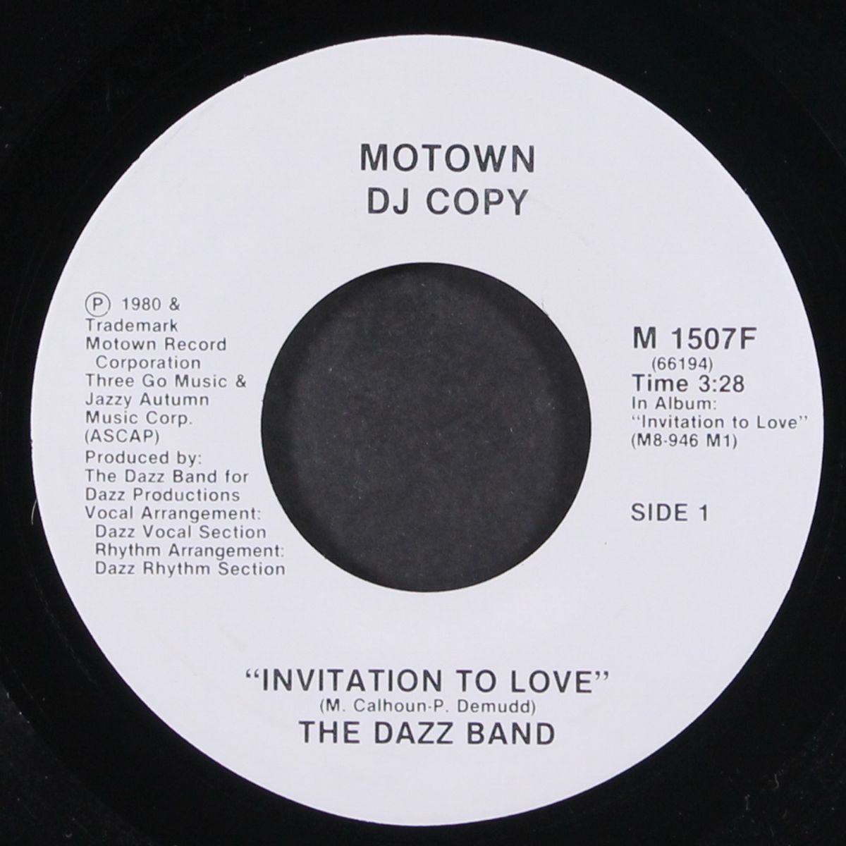 invitation to love / same by DAZZ BAND