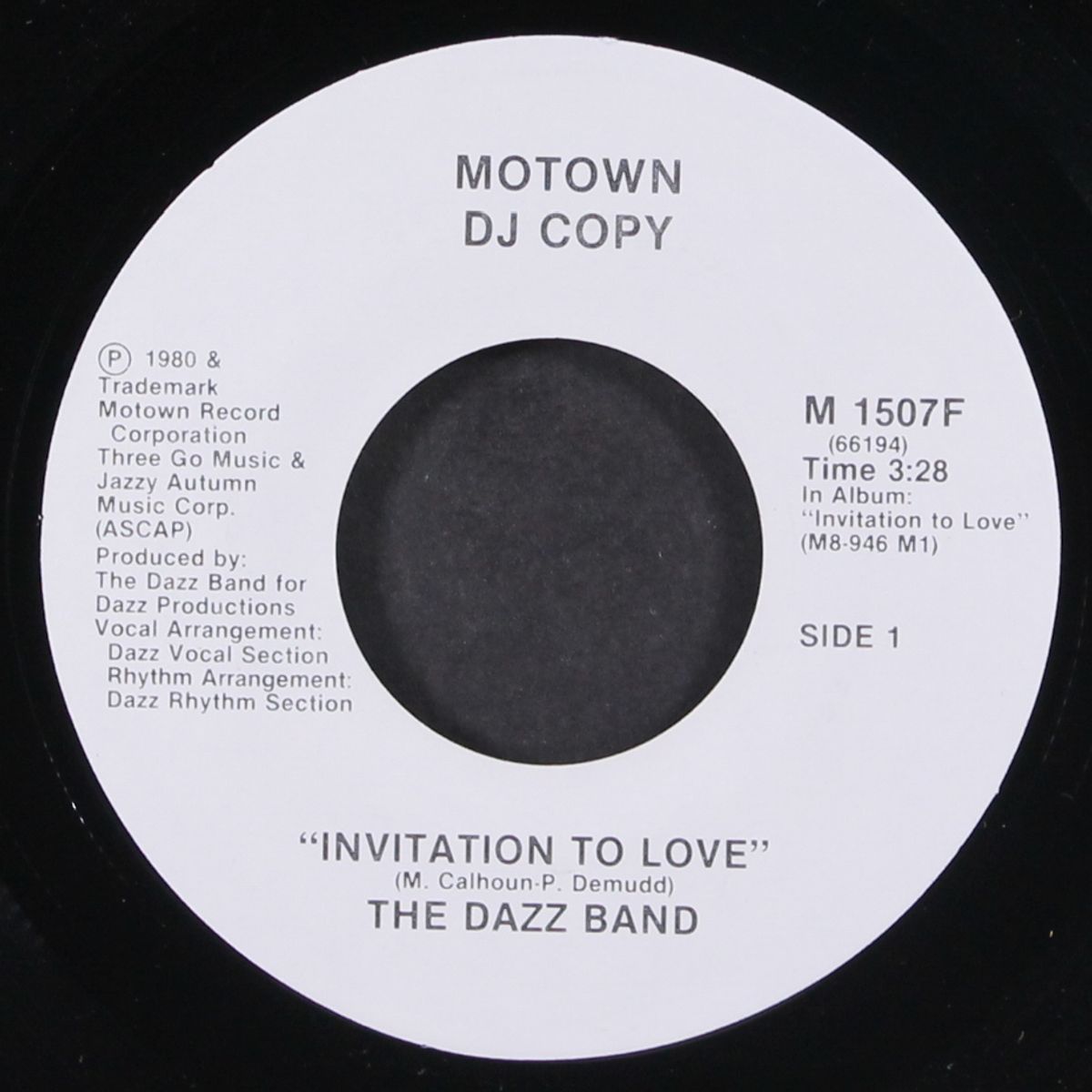 invitation to love / same by DAZZ BAND
