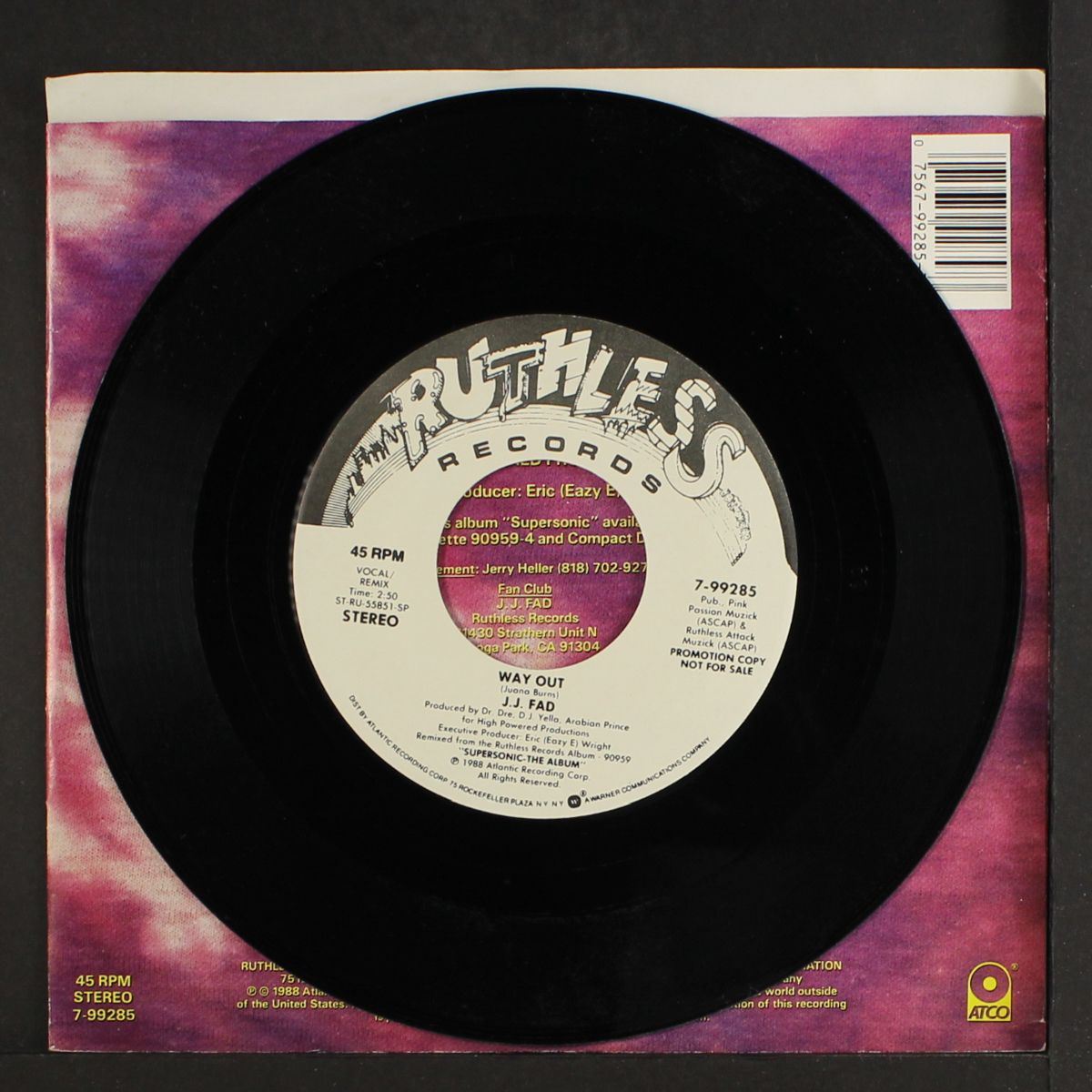 way out / same by J.J. FAD