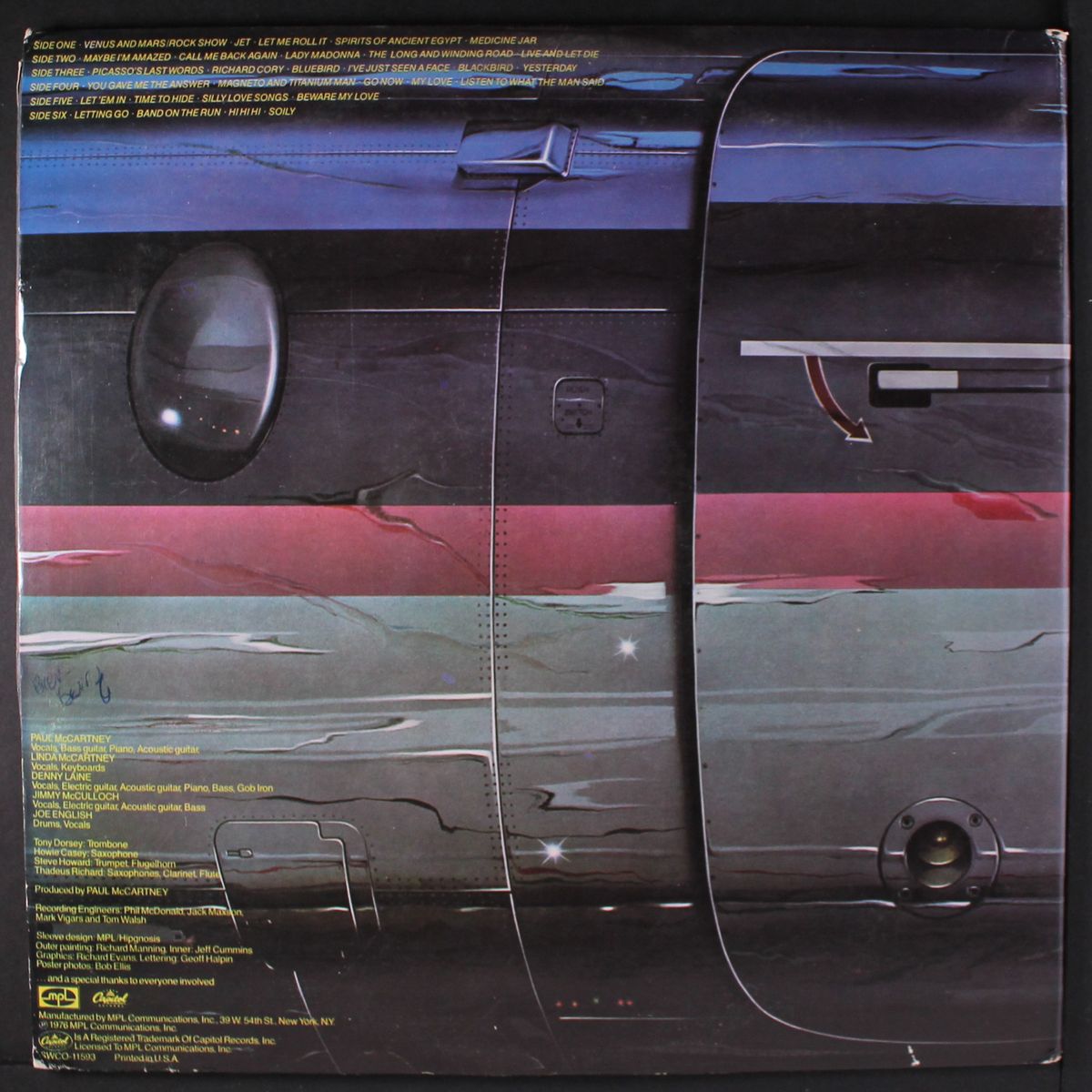 wings over america by PAUL MCCARTNEY & WINGS